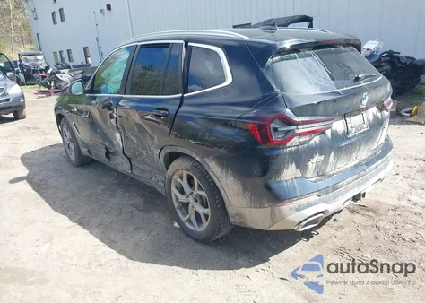 2024 BMW X3 xDrive30I z USA, uszkodzony, nr VIN 5UX53DP02R9T63000